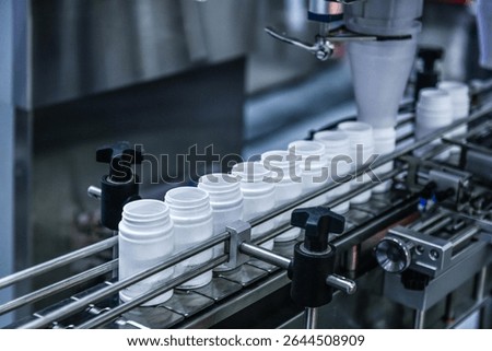 High speed counting and automatic tablet bottling machine in the pharmaceutical industry production line