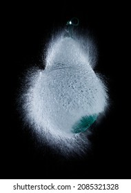 High Speed Image Of Water Balloon Popping