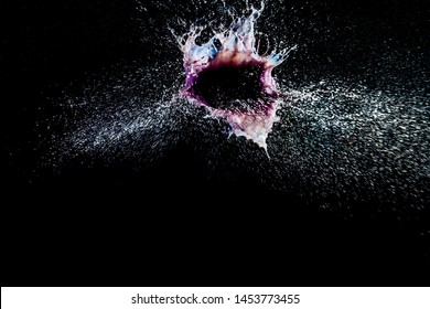 High Speed Photography Liquid Explosion