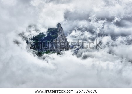 Similar – Image, Stock Photo The Königsstuhl on the island of Rügen