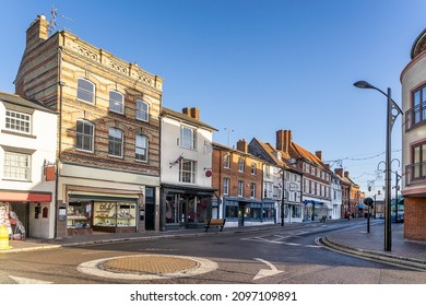 The High Street In Newport Pagnell Buckinghamshire