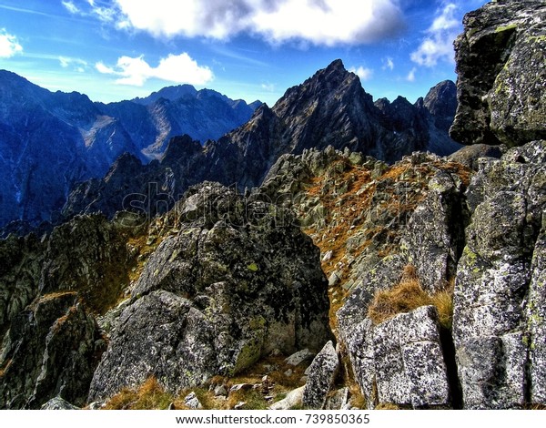 Foto De Stock Sobre High Tatras Mountains Tatry Tatry Wysokie Editar