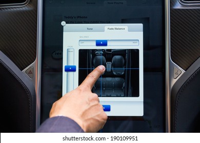 High Tech Car Instrument LCD Panel