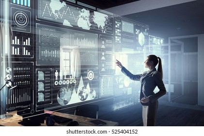 High technologies for your success . Mixed media - Powered by Shutterstock