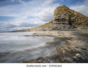 High Tide At Nash Point