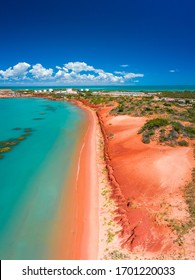 High Tide In Roebuck Bay Broome From A Drone