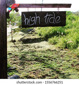 High Tide Sign In Jamaica