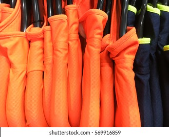 High visibility colourful sports tops