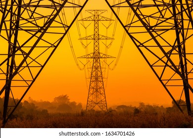 High voltage electrical pole structure
,distribution of energy.