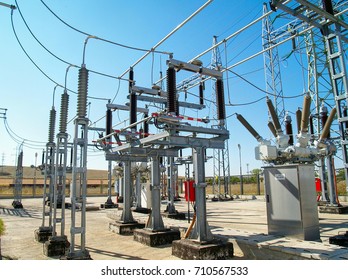 High Voltage Electrical Substation