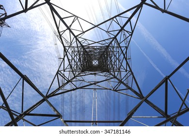 high voltage post (bottom view)