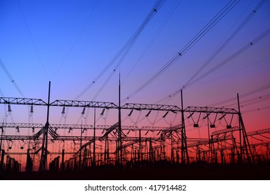 High voltage power grid