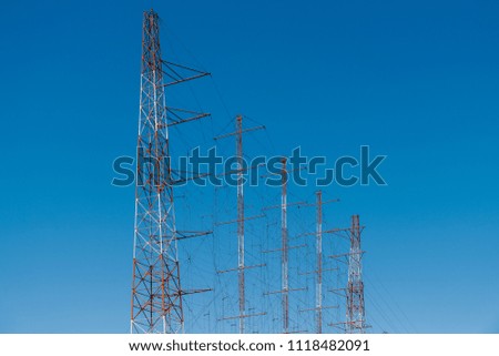 Similar – Foto Bild Hochspannungs-Strommast Strommast