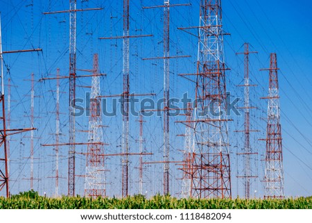 Similar – Foto Bild Hochspannungs-Strommast Strommast