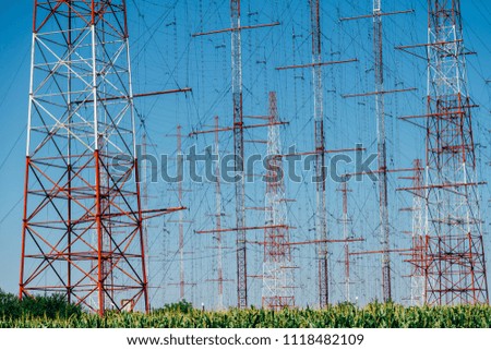 Similar – Foto Bild Hochspannungs-Strommast Strommast