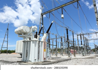 High Voltage Power Transformer Substation Stock Photo 167852648 ...