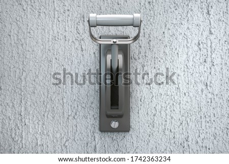High voltage switch on the wall