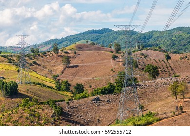High voltage tower