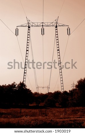 Similar – high voltage power line