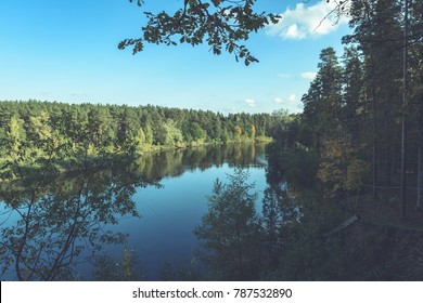 High Water Level River Gauja Near Stock Photo 787532890 | Shutterstock