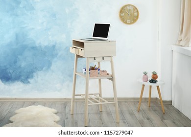 Standing Desk Posture Images Stock Photos Vectors Shutterstock