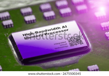 High-Bandwidth AI Memory Processor Memory-integrated AI chips designed for fast data movement. integrated circuits ICs