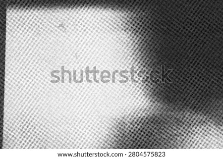 High-Contrast Black and White Halftone Gradient Dots Texture Background. Ideal for Retro Comic Book Effects, Pop Art, Grunge Designs, and Digital Noise Patterns in Graphic Design Projects