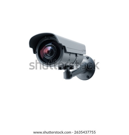 A HighDefinition CCTV Security Camera white background