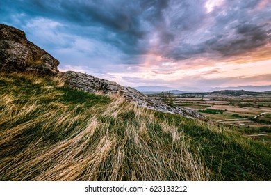 High-dynamic-range Landscape sunset
