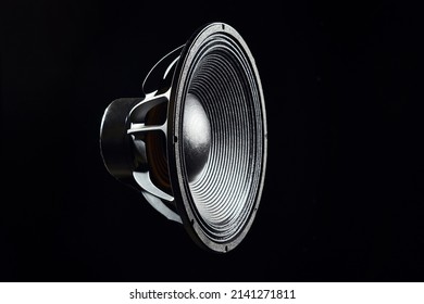 High-end Loudspeaker. Music Studio Speaker. Sound System For Sound Recording Studio. Professional Hi-fi Speaker Box. Audio Equipment For Home Theater. Electronic Music Concept.