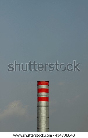 Higher of smoke stack in cement industry
