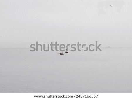 Highkey Style Marmara Sea And Rowers.