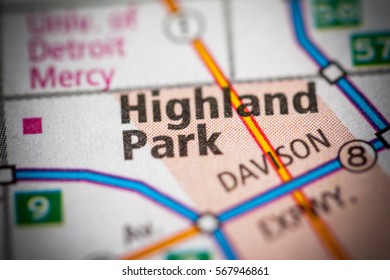 Highland Park. Michigan. USA