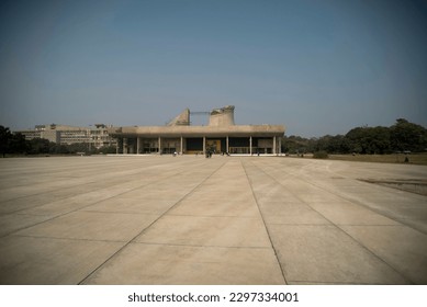 Highlight of the planned city, Capitol Complex, Chandigarh - Shutterstock ID 2297334001