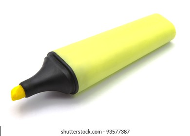 Highlighter Isolated On White Background