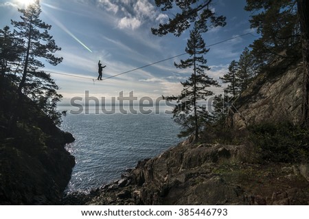 Highlining in Vancouver