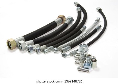 high-pressure hose tube macro white repair automotive industry