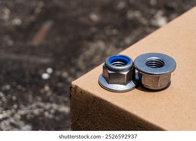 High-Quality Blue Nylon Insert Lock Nuts for Secure Fastening