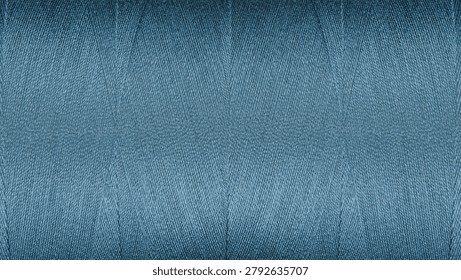 High-quality Blue texture with a linear and diagonal pattern formed by thousands of tiny fibers. Uniform lighting and high detail make this photo an excellent choice for abstract backgrounds