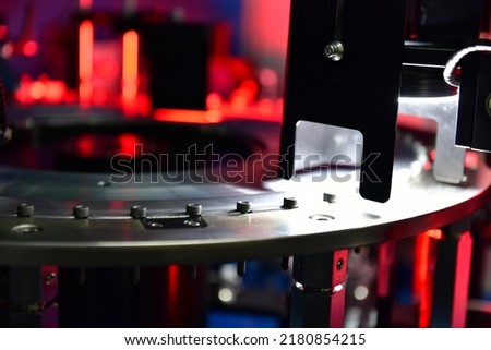 High-quality control in manufacturing optical sorting machine for fasteners  screw in product line