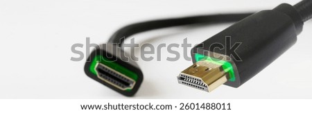 High-quality HDMI cable designed for seamless multimedia experiences, featuring a sturdy build and advanced technology for crisp visuals and audio. Photo