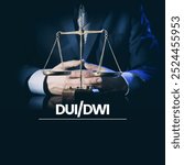 High-quality image depicting DUI,DWI and criminal defense concepts. Ideal for legal blogs, websites, and marketing materials related to criminal law, legal representation, and defense strategies.