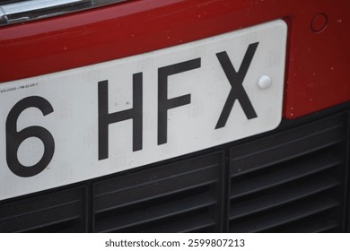 High-quality image of a Spanish license plate (matrícula española) on a vehicle, showcasing the European Union blue strip with the 'E' country code for Spain. 