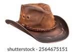 High-Quality PNG of Cowboy hat cut out Isolated on White Background – High Resolution