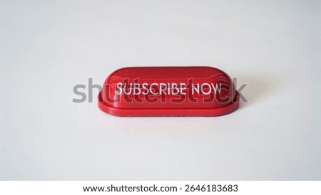 A high-quality subscribe button design, perfect for social media promotions, YouTube graphics, UI elements, and digital marketing projects. Includes clean, isolated designs for various uses.