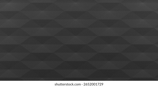High-Resolution Graphite Geometric Grid Texture