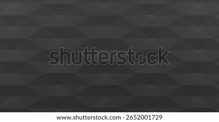High-Resolution Graphite Geometric Grid Texture