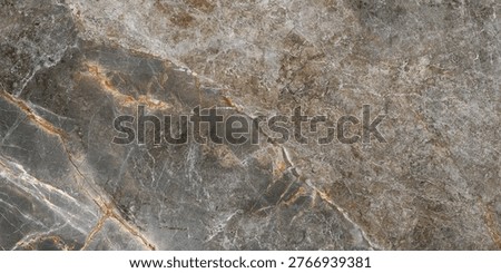 High-resolution gray marble texture featuring elegant natural patterns and subtle golden veining. This luxurious stone surface combines earthy tones with organic cracks and mineral details, making it ideal for backgrounds, interior design, branding, packaging, and digital artworks. Perfect for use in architectural visualization, product mockups, and premium design projects.