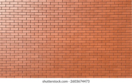 A high-resolution image of a rustic red brick wall. 