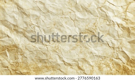 A high-resolution image showcasing a textured, crumpled paper background with a vintage aesthetic.